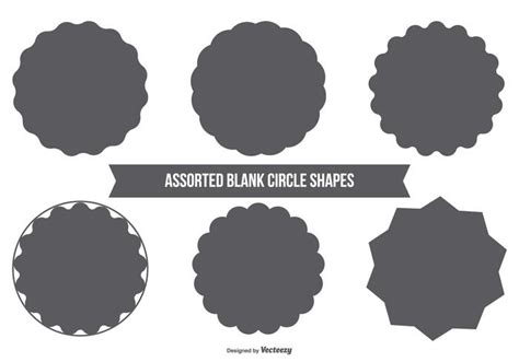 Blank Circle Vector Shapes 112214 Vector Art At Vecteezy