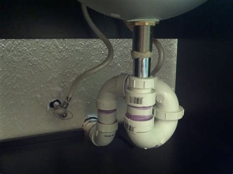 Plumbing New Vanity Sink Wont Drain Completely Home