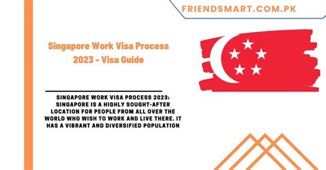 Singapore Work Visa Process 2023 Visa Guide