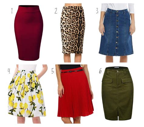 How Long Is A Knee Length Skirt In Inches — Shopping On Champagne