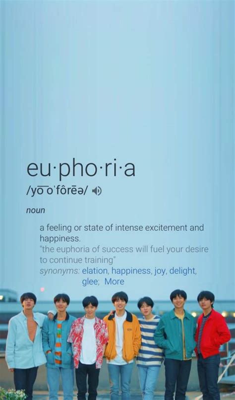 Bts Euphoria Definition Theme Wallpaper Armys Amino