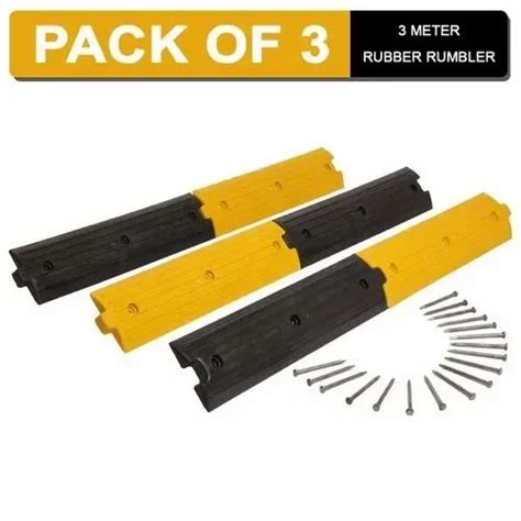 Black And Yellow Rubber Rumble Strip At Best Price In Pune Id