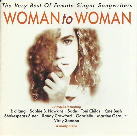 Woman To Woman The Very Best Of Female Singer Songwriters 1994 Cd