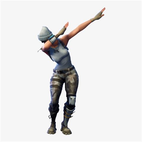 Fortnite Character Dabbing Png Free Transparent Png Download Pngkey