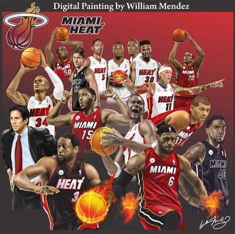 Free Download Miami Heat 2016 Roster Wallpapers 1024x1019 For Your
