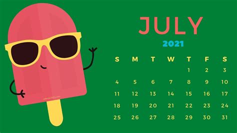 July 2021 Calendar Hd Wallpaper Free Download Calendar 2021