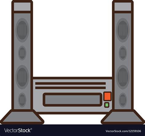 Cartoon Electrical Appliance Comfort House Vector Image