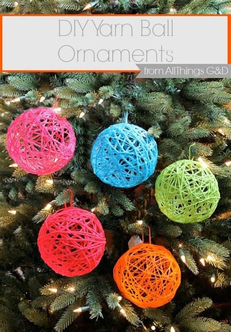 30+ Adorable DIY Christmas Ornaments To Make this Christmas – All About