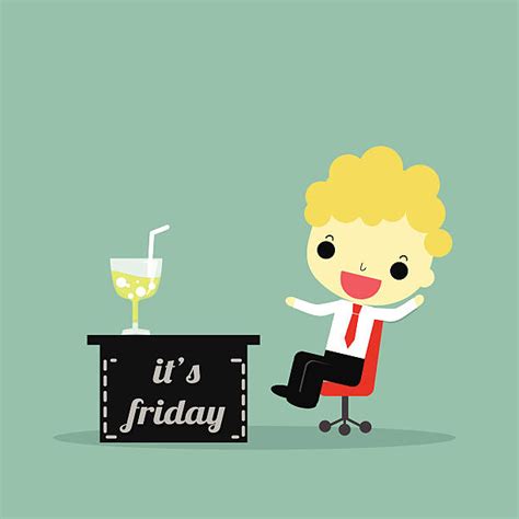Casual Friday Office Illustrations Royalty Free Vector