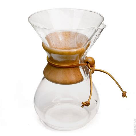 It has a very distinctive look that is very decorative, but utilitarian. Chemex 6 Cup Classic Coffee Pot - Moore Wilson's