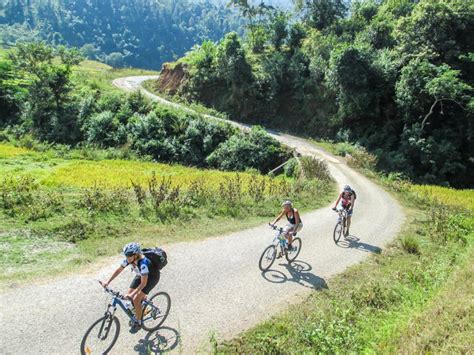Kathmandu Valley Rim Biking Tour Guided Mountain Biking In Nepal