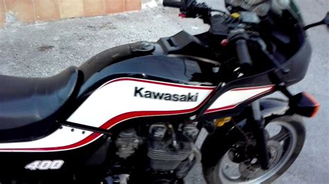 Huge stocks, fast worldwide shipping directly from japan. Kawasaki GPZ 400- Sonido - YouTube