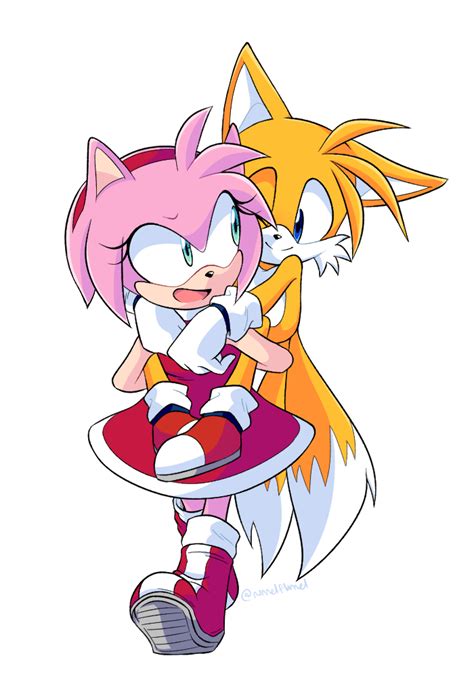 Amy And Tails By Nannelflannel On Deviantart