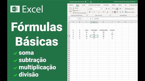 Como Utilizar Las Formulas Basicas De Excel Kulturaupice