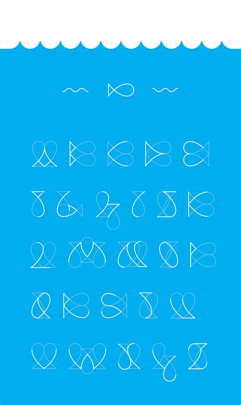 The Fishy Font On Behance