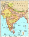 History Of India Map