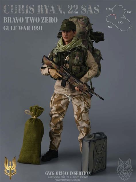 22 Sas Bravo Two Zero Gulf War 1991 Chris Ryan Green Wolf Gear