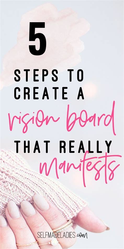 How To Make A Vision Board For Manifestation In 5 Simple Steps