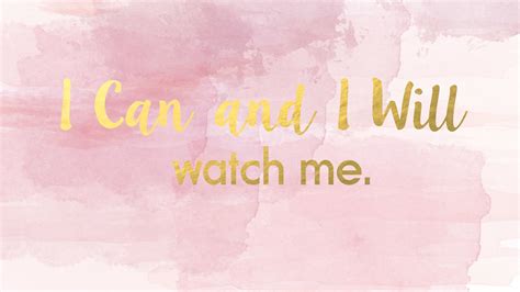 Rose Gold Wallpaper I Can And I Will Watch Me Wallpaper For You Hd