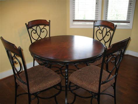 wrought iron dining room chairs decor ideas