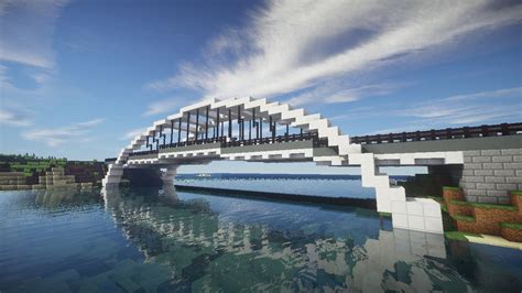 Modern Arch Bridge Minecraft Map