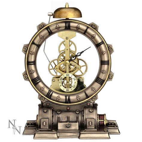 Time Machine D2953h7 Steampunk Clock From Nemesis Now