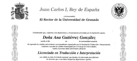 Traducción Jurada Título Universitario Between Traducciones