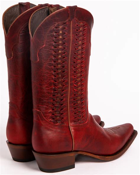 Shyanne Womens Leather Laced Western Boots Boot Barn
