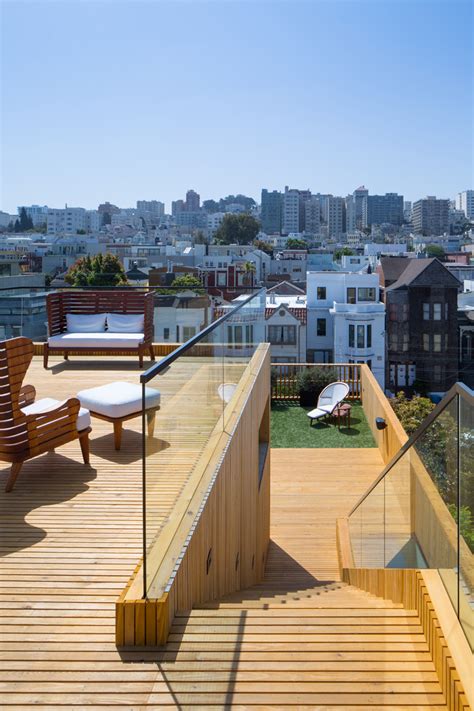 a new four level home in san francisco includes a panoramic roof top deck contemporist