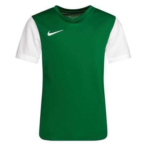 Nike Voetbalshirt Tiempo Premier II Groen Wit Kinderen
