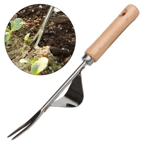 Hand Weeder Weeding Weed Dandelion Remover Puller Tool Fork Garden