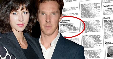 Benedict Cumberbatch Is Engaged To Girlfriend Sophie Hunter Millions