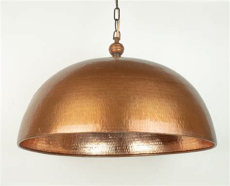 This Beautiful Dome Copper Pendant Lamp Is Made To Perfection By Such