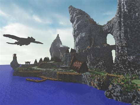 How To Train Your Dragon Isle Of Berk Minecraft Map