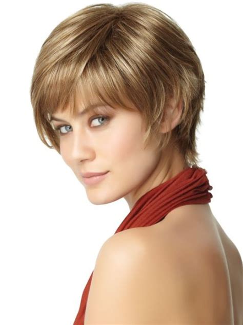 Short Haircuts For Thick Hair For Round Faces Haircuts