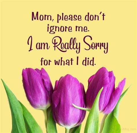 sorry mom apology quotes for mother wishesmsg