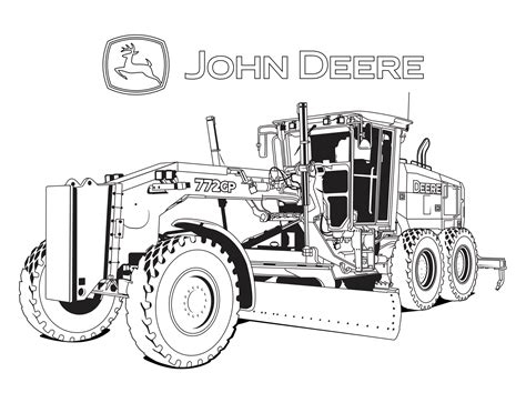 Tractor Coloring Pages John Deere Tractor Coloring Pages John Deere