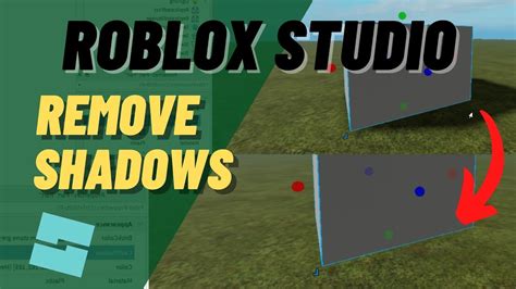 How To Remove Shadows In Roblox Studio Disable Shadows Youtube