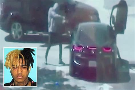 Xxxtentacion Murder Chilling Cctv Shows Moment Gunmen Follow Rapper