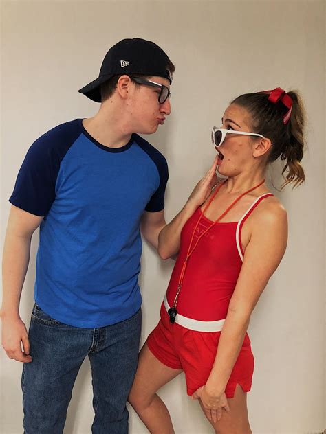 Squints And Wendy Peffercorn From The Sandlot Couple Halloween Costume