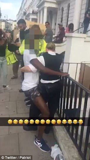 Hunt For Man Filmed Grinding Against Notting Hill Officer Daily Mail Online