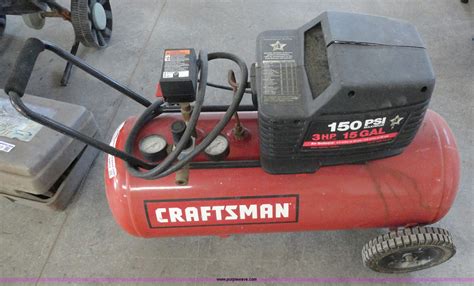 Craftsman 15 Gallon Air Compressor In Manhattan Ks Item F9463 Sold