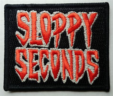 Rebel Sound Music Sloppy Seconds Logo Patch
