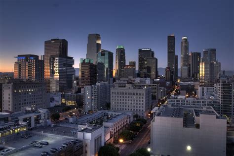 Los Angeles Ca Usa Cityscape City Travel Skyline Image
