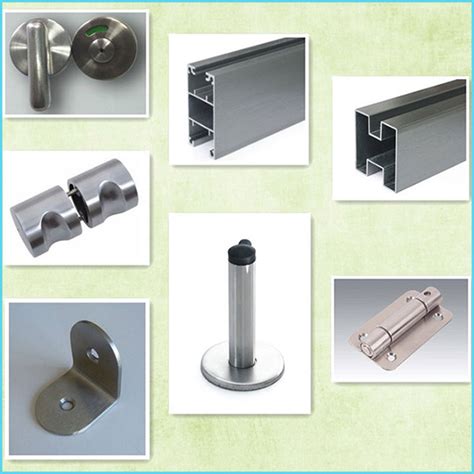 Order toilet partition panels or walls for public restrooms and bathrooms. 304 Stainless Steel Toilet Partition Hardware