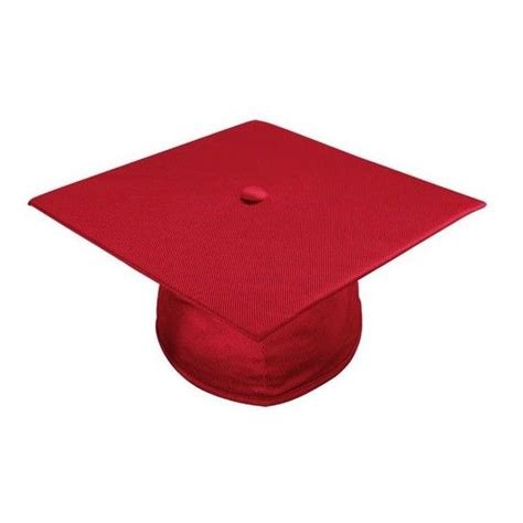 Shiny Red Graduation Cap Elementary School Graduation Caps Acadima