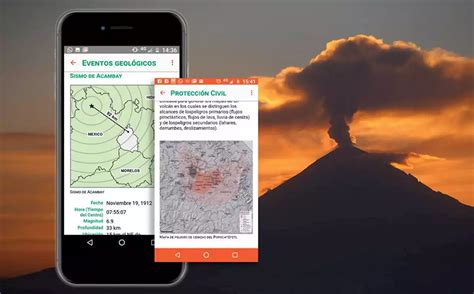 Descubre Todo Sobre Sismos Y Volcanes Con Esta App De La Unam