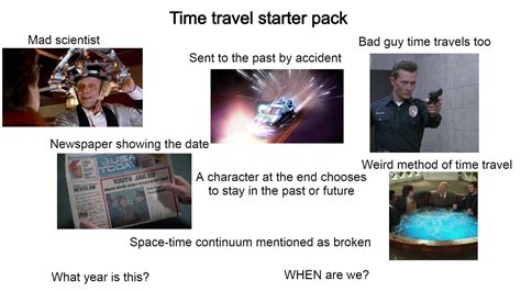 Time Travel Starter Pack Rstarterpacks