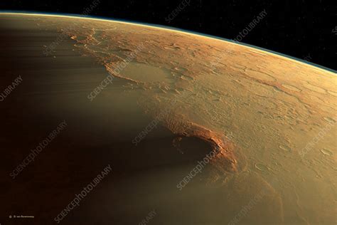 Martian Dust Storm Stock Image R3500297 Science Photo Library