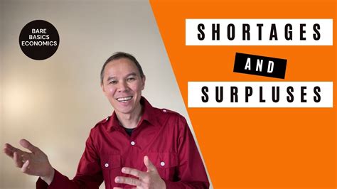 Shortages And Surpluses Economics Youtube
